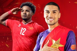 Đỗ Hoàng Hên (phải) sẽ sát cánh cùng Xuân Son trong màu áo đội tuyển Việt Nam ở đợt tập trung FIFA Days tháng 3/2026. (Ảnh: VFF)