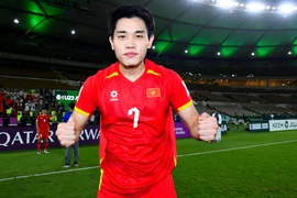 Tiền đạo Đình Bắc giành danh hiệu "Vua phá lưới" Vòng chung kết U23 châu Á 2026 với 4 bàn thắng. (Ảnh: afc)