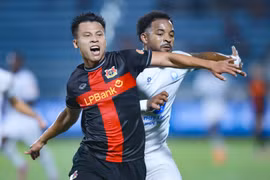 Ninh Bình thua ngược 2-3 trên sân của Thép Xanh Nam Định. (Ảnh: Ninh Bình FC)