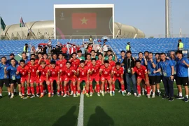 Đội tuyển U23 Việt Nam hướng đến mục tiêu vào đến trận chung kết Giải U23 châu Á 2026. (Ảnh: VFF)