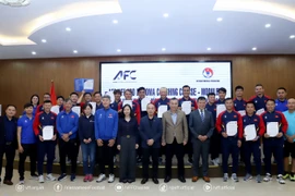 Liên đoàn Bóng đá Việt Nam (VFF) đẩy mạnh công tác đào tạo huấn luyện viên chất lượng cao, đáp ứng yêu cầu phát triển bền vững của bóng đá nước nhà. (Ảnh: VFF)