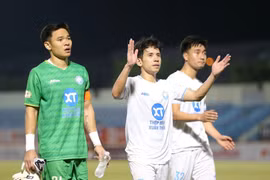 Thép Xanh Nam Định không thể giành chiến thắng ở 2 vòng đấu gần nhất tại V-League 2024-2025. (Ảnh: thepxanhnamdinh)