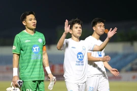 Thép Xanh Nam Định không thể giành chiến thắng ở 2 vòng đấu gần nhất tại V-League 2024-2025. (Ảnh: thepxanhnamdinh)