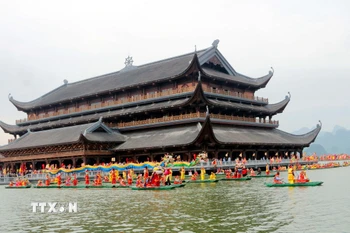 Khu du lịch Tam Chúc. (Ảnh: Đại Nghĩa/TTXVN)