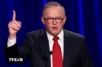 Thủ tướng Australia Anthony Albanese. (Ảnh: Reuters/TTXVN)