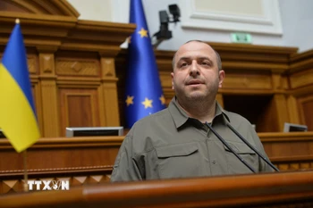 Bộ trưởng Quốc phòng Ukraine Rustem Umerov. (Ảnh: AFP/TTXVN)