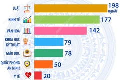 Chuyên môn, nghiệp vụ của 500 người trúng cử đại biểu Quốc hội khóa XVI