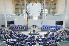 Quang cảnh một phiên họp Quốc hội Liên bang Đức ở Berlin. (Nguồn: THX/TTXVN)