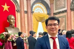 Ông Phạm Khánh Nam - Tổng Biên tập Tạp chí Hương Việt tại Đức. (Ảnh: TTXVN phát)