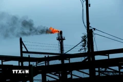 Một cơ sở khai thác dầu. (Nguồn: REUTERS/TTXVN)