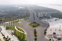 Trục kinh tế hành lang sông Đồng Nai cùng Khu thương mại tự do, Khu đô thị sân bay kỳ vọng sẽ là cực tăng trưởng mới của Đồng Nai. (Ảnh: Sỹ Tuyên/TTXVN)