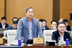 Chủ tịch Ủy ban Nhân dân thành phố Hà Nội Vũ Đại Thắng. (Ảnh: Doãn Tấn/TTXVN)