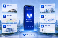 Meey Group hướng tới một hệ sinh thái có khả năng kết nối dữ liệu, sản phẩm và nhu cầu thực tế của thị trường. (Nguồn: Vietnam+)