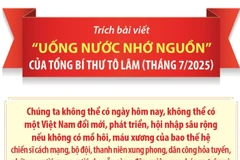 Truyền thống cao đẹp "Uống nước nhớ nguồn"