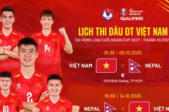 Nepal chọn sân Thống Nhất làm sân nhà, tuyển Việt Nam có nhiều lợi thế