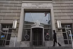 Trụ sở của Cơ quan Phát triển Quốc tế Mỹ (USAID) tại Washington D.C. (Ảnh: Anadolu Agency/TTXVN)