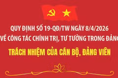 Quy định số 19-QĐ/TW: Trách nhiệm của cán bộ, đảng viên
