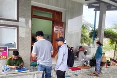 Căn nhà nơi xảy ra tội ác. (Nguồn: Báo Pháp luật Thành phố Hồ Chí Minh)