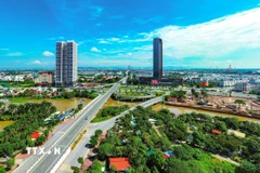 Một góc thành phố Hải Phòng. (Nguồn: TTXVN phát)