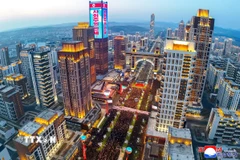 Nhà lãnh đạo Triều Tiên Kim Jong Un ngày 2/1 đã thị sát công trường xây dựng Tổ hợp Nhà kính Sinuiju, đánh dấu chuyến “chỉ đạo thực địa” đầu tiên của ông trong năm 2026. (Ảnh minh họa. Nguồn: KCNA/TTXVN)