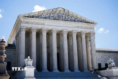 Trụ sở Tòa án tối cao Mỹ ở Washington D.C. (Nguồn: THX/TTXVN)