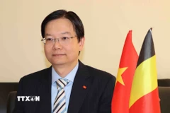 Ông Trần Ngọc Quân, Tham tán, Trưởng Cơ quan Thương vụ Việt Nam tại Bỉ và EU. (Ảnh: Hương Giang/TTXVN)