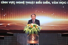 Bộ Trưởng Bộ Văn hóa, Thể thao và Du lịch Nguyễn Văn Hùng. (Ảnh: TTXVN phát)