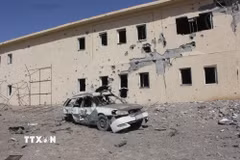 Thiệt hại do giao tranh tại Kandahar, Afghanistan ngày 28/2/2026. (Nguồn: THX/TTXVN)
