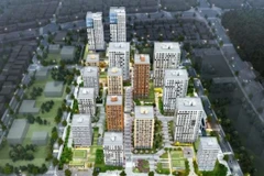 Hình minh họa về khu nhà ở dự kiến ​​được xây dựng tại phường Garak, quận Songpa. (Nguồn: Chính quyền thành phố Seoul)