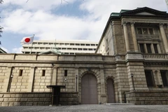 Trụ sở Ngân hàng Trung ương Nhật Bản ở Tokyo. (Ảnh: Kyodo/TTXVN)