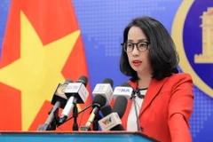 Người phát ngôn Bộ Ngoại giao Phạm Thu Hằng. (Ảnh: An Đăng/TTXVN)