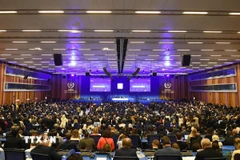 Toàn cảnh khóa họp lần thứ 69 của Đại hội đồng IAEA ở Vienna, Áo, ngày 15/9/2025. (Nguồn: THX/TTXVN)