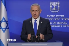 Thủ tướng Israel Benjamin Netanyahu. (Nguồn: THX/TTXVN)