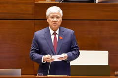 Chủ tịch Ủy ban Trung ương Mặt trận Tổ quốc Việt Nam Đỗ Văn Chiến. (Ảnh: Doãn Tấn/TTXVN)