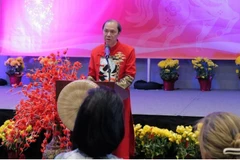 Đại sứ Nguyễn Quốc Dũng phát biểu tại chương trình. (Nguồn: VOV)