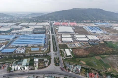 Khung công nghiệp Đông Mai ở Quảng Ninh. (Ảnh: Hoàng Hiếu/TTXVN)