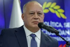 Bộ trưởng Nội vụ Venezuela Diosdado Cabello. (Nguồn: AFP)