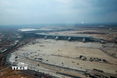 Dự án cảng hành không quốc tế Long Thành. (Ảnh: Dương Giang/TTXVN)