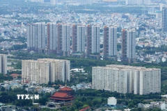 Một góc ở thành phố Thủ Đức, Thành phố Hồ Chí Minh. (Ảnh: Hồng Đạt/TTXVN)
