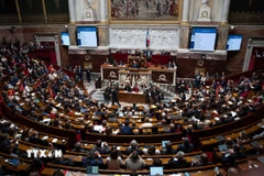 Toàn cảnh một phiên họp Quốc hội Pháp ở Paris. (Nguồn: THX/TTXVN)