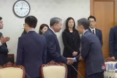 Tổng Bí thư Tô Lâm hội kiến Thủ tướng Hàn Quốc Kim Min Seok