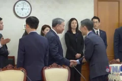Tổng Bí thư Tô Lâm hội kiến Thủ tướng Hàn Quốc Kim Min Seok