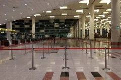 Sân bay quốc tế Islamabad (Pakistan) đóng cửa ngày 7/5/2025. (Ảnh: THX/TTXVN)