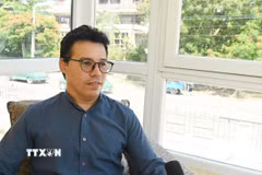 Tiến sỹ Ruvislei González Saez trả lời phỏng vấn TTXVN. (Ảnh tư liệu: Việt Hùng/TTXVN)