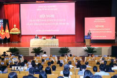 Quang cảnh hội nghị. (Ảnh: An Đăng/TTXVN)