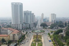 Thành phố Thái Nguyên - trung tâm kinh tế, chính trị xã hội của tỉnh Thái Nguyên. (Nguồn: Vietnam+)