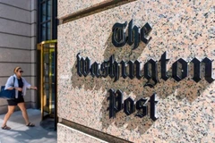 The Washington Post - thương hiệu báo chí huyền thoại gần 150 năm tuổi của Mỹ đã tiến hành đợt cắt giảm nhân sự quy mô lớn. (Nguồn: AP)
