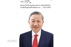 Bài viết trên báo Pasaxon. (Ảnh: Xuân Tú/TTXVN)