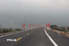 Cầu Hà Bắc 2 của tỉnh Bắc Ninh. (Ảnh: Thái Hùng/TTXVN)