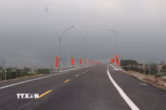 Cầu Hà Bắc 2 của tỉnh Bắc Ninh. (Ảnh: Thái Hùng/TTXVN)